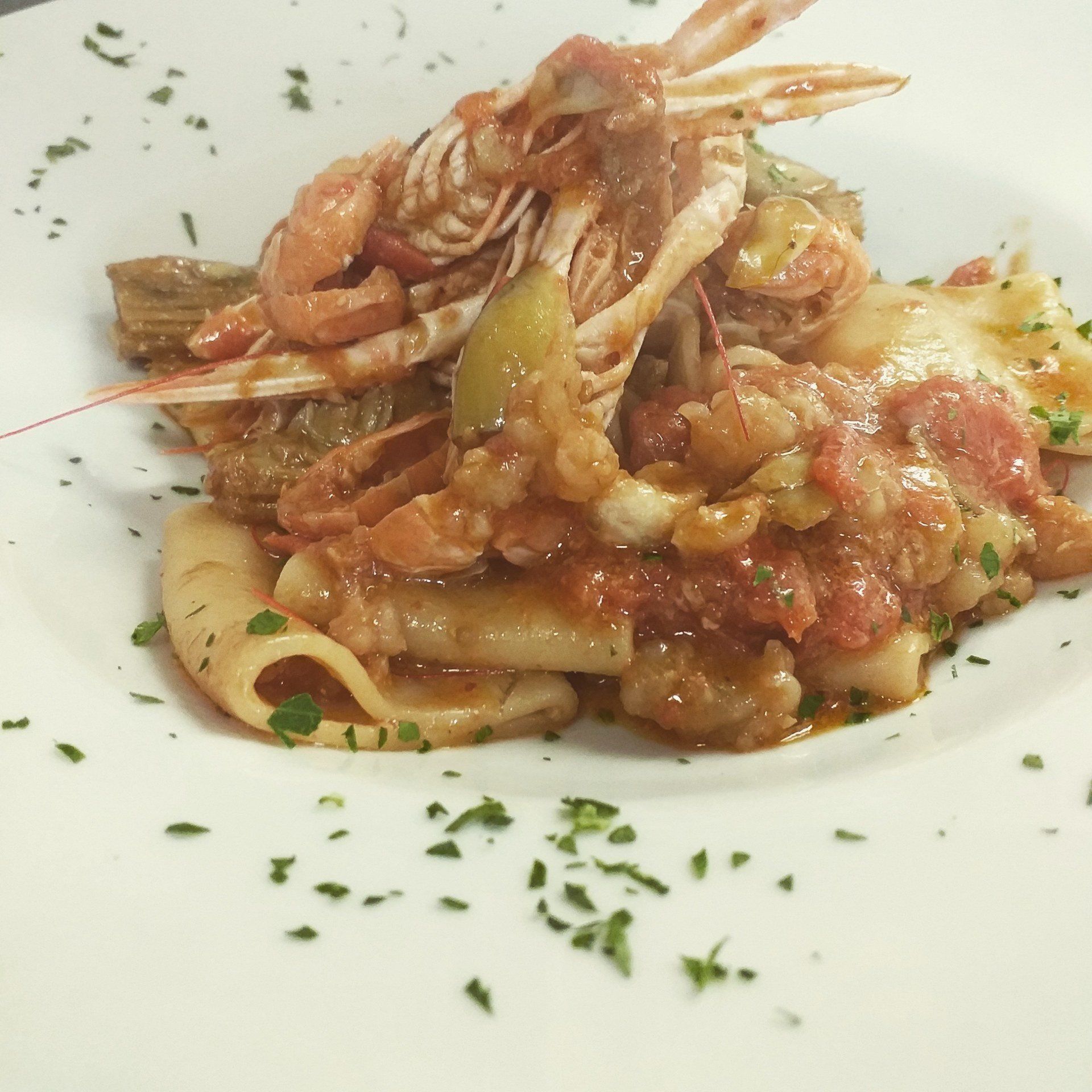 paccheri all'astice