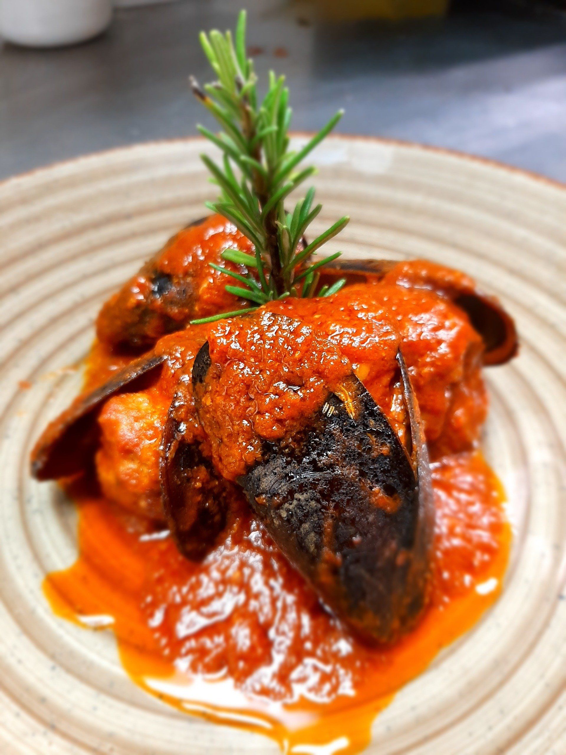 cozze al pomodoro