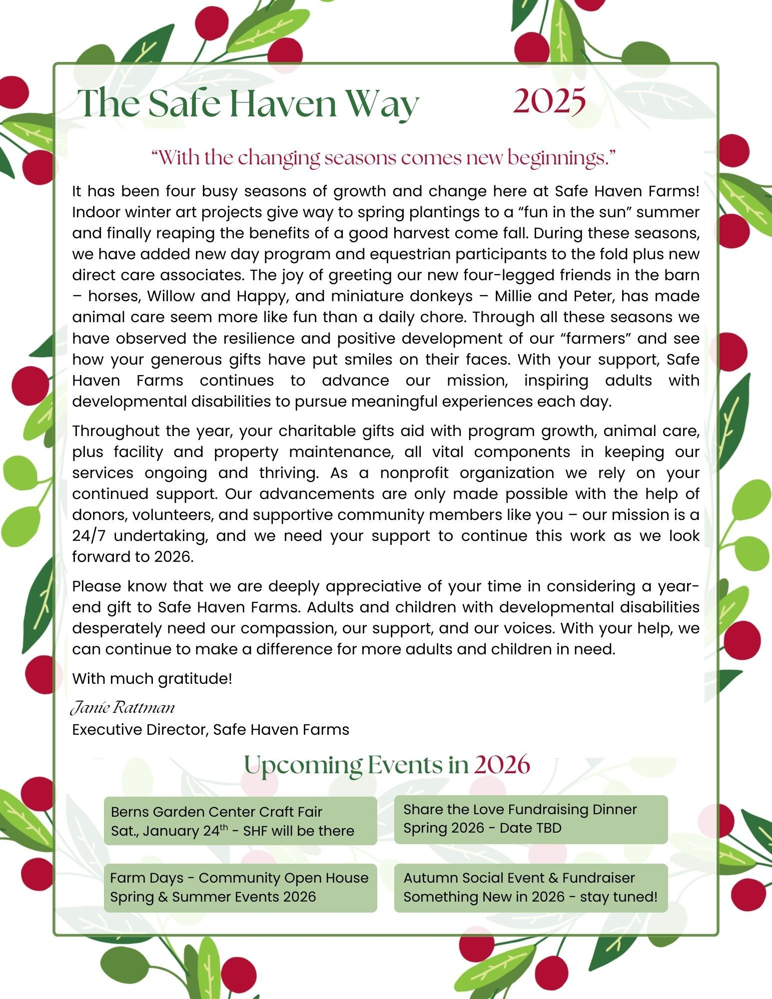 newsletter