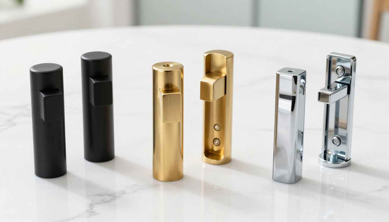 Shower Door Hardware Samples
