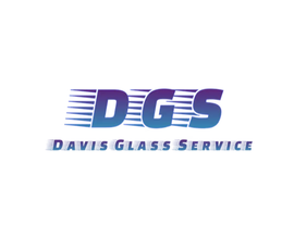 DGS logo in blue and purple with &ldquo;Davis Glass Service&rdquo; beneath it