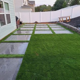 A concrete paver patio in Rock Hill, SC by Carolina Mega Concrete LLC