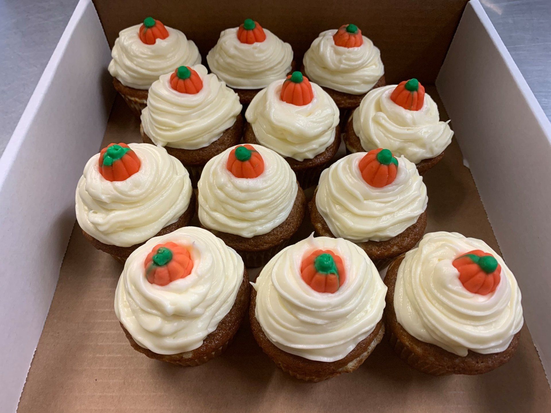 Pumpkin Cream Cheese Cupcake