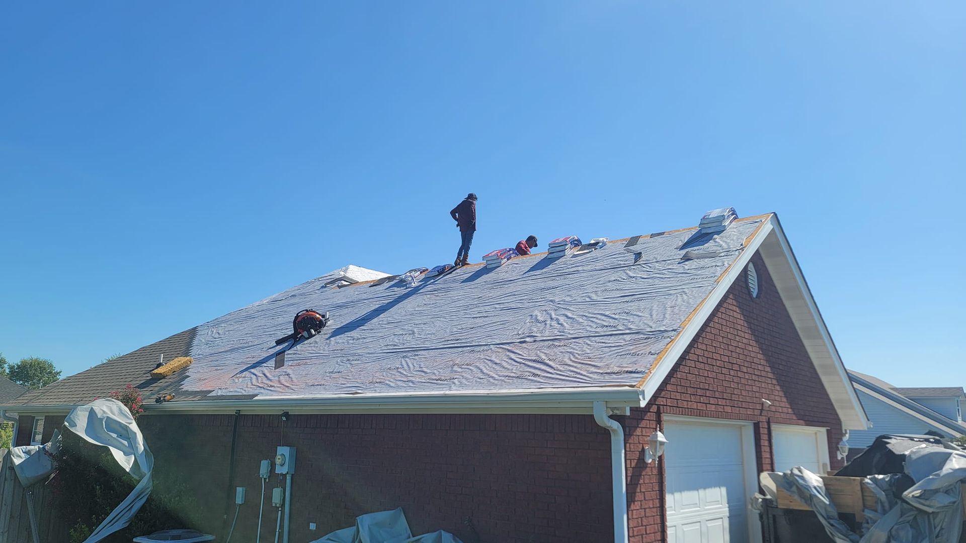 Roof repairing service in Brookland, AR