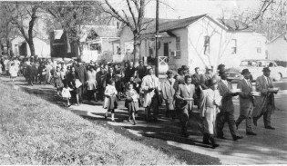 MARCH TO OLD DOUGLASS SCHOOL