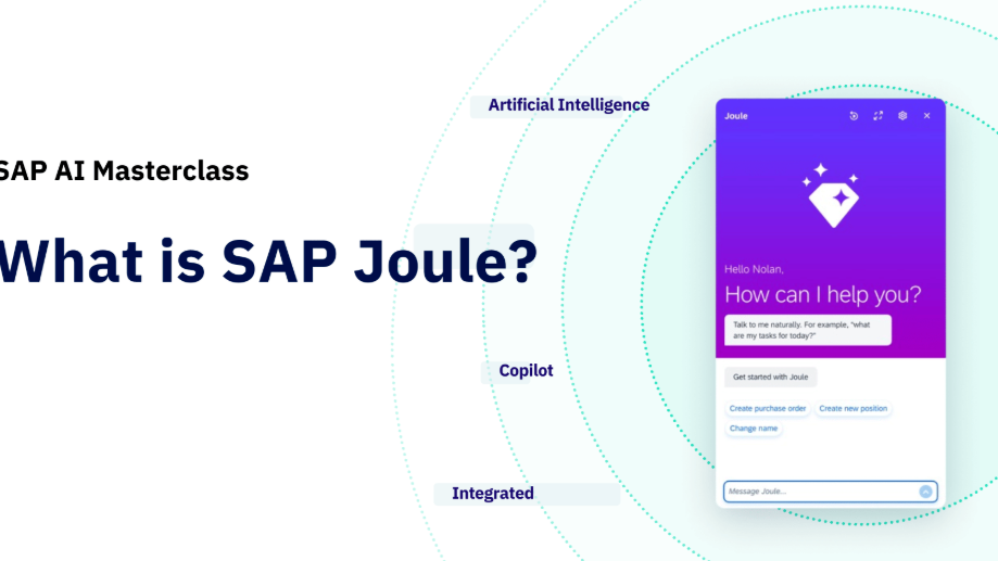 SAP Joule interface asking 