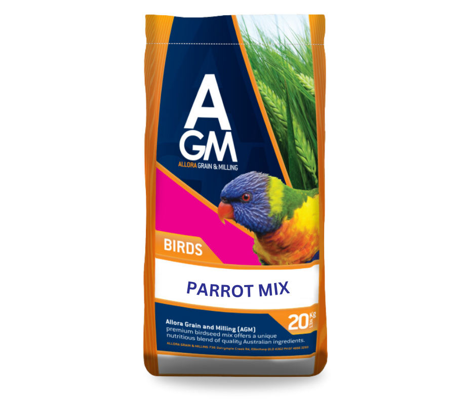 A Bag Of A Gm Parrot Mix For Birds — Edmonds Landscaping Supplies In Bohle Plains, QLD