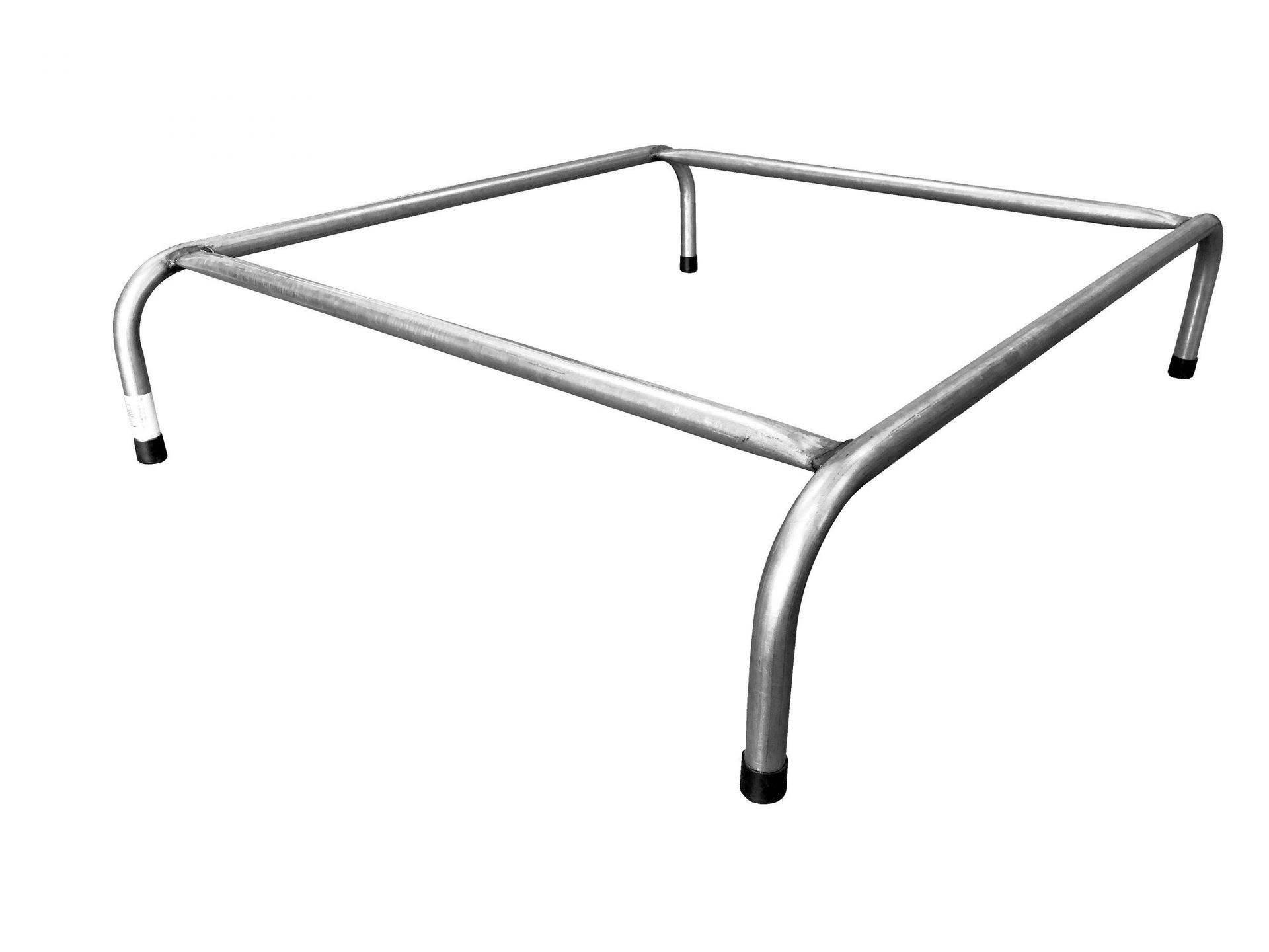 A Metal Frame Is Sitting on Top of A White Surface — Edmonds Landscaping Supplies in Bohle Plains, QLD