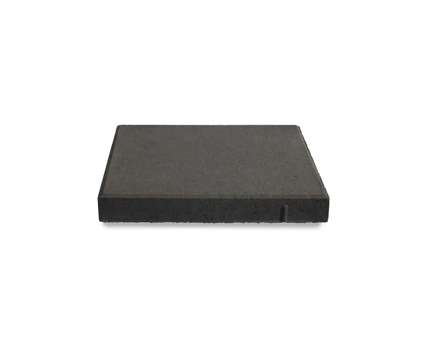 A Black Square Cushion Is Sitting On A White Surface — Edmonds Landscaping Supplies in Bohle Plains, QLD