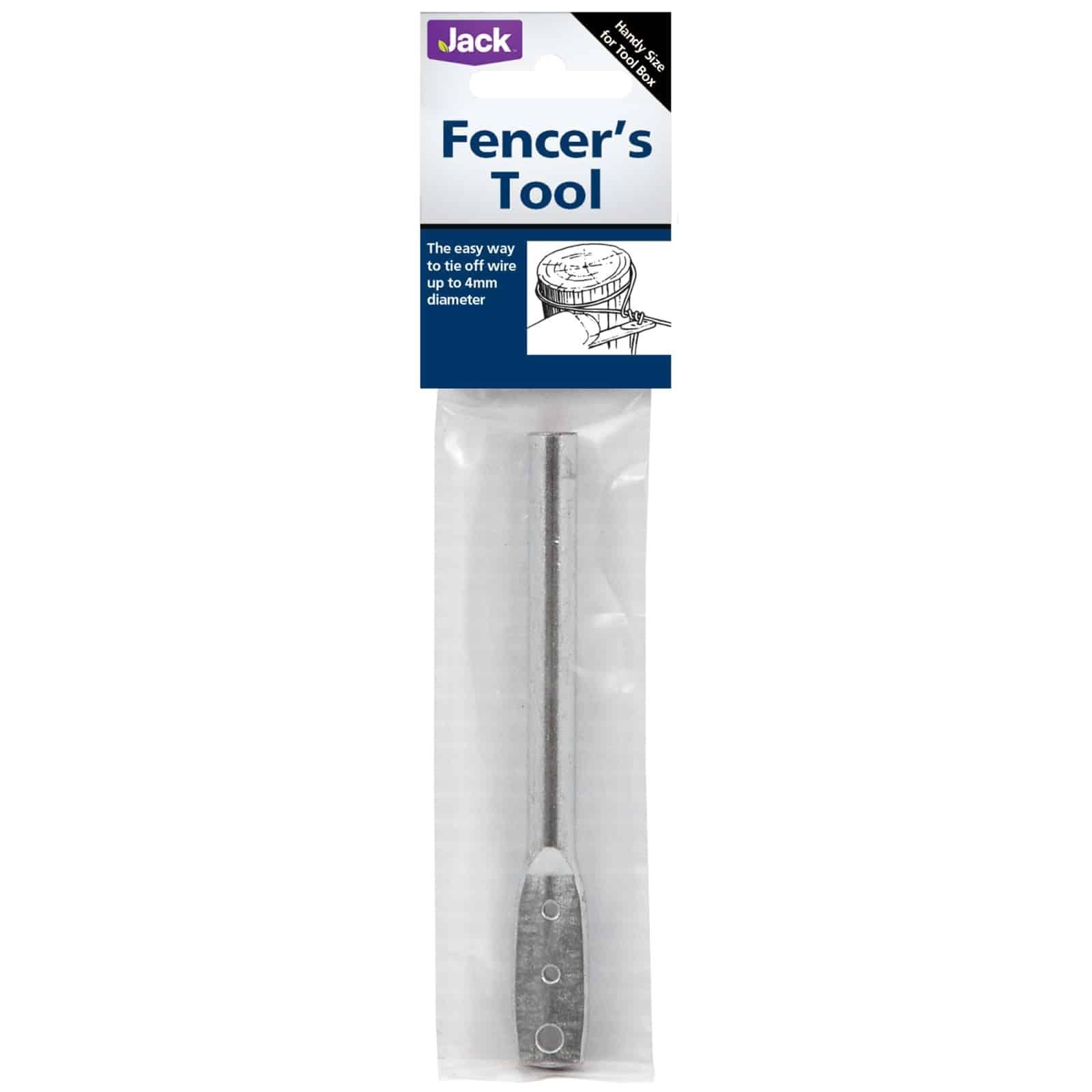 A Jack Fencer 's Tool Is in A Plastic Bag — Edmonds Landscaping Supplies in Bohle Plains, QLD