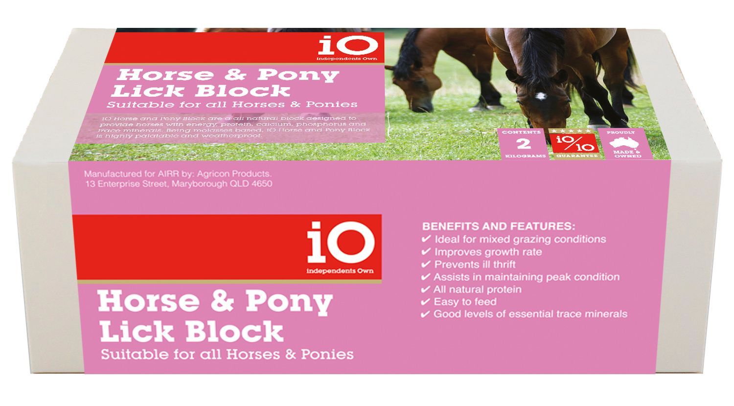 Horse & Pony Lick Block - Edmonds Landscaping Supplies in Bohle Plains, QLD
