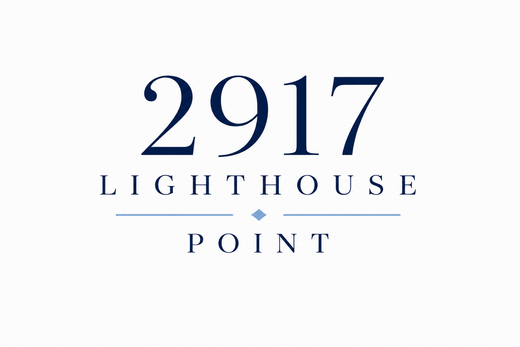 2917 Light House Point logo in navy text on a white background