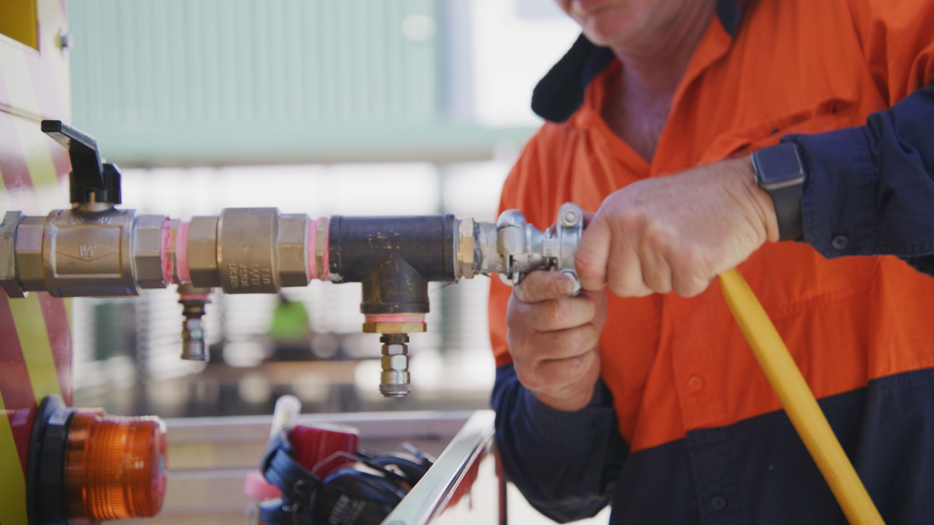 A Pipe is Bursting With Water Coming Out of It — Gold Coast Leak Detection in Brisbane, QLD 