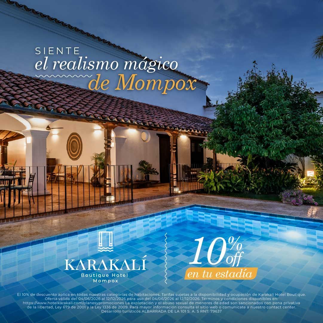 promociones en hoteles en mompox karakali 15 descuento