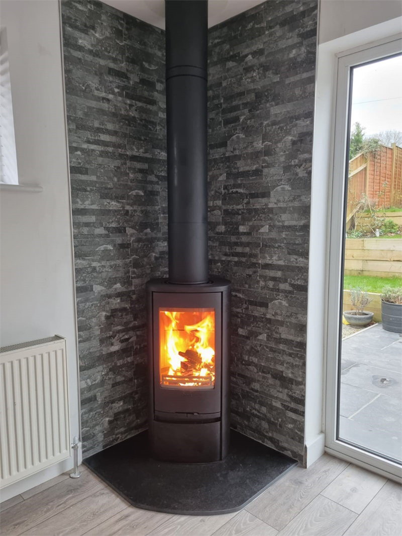 new wood burner Southampton