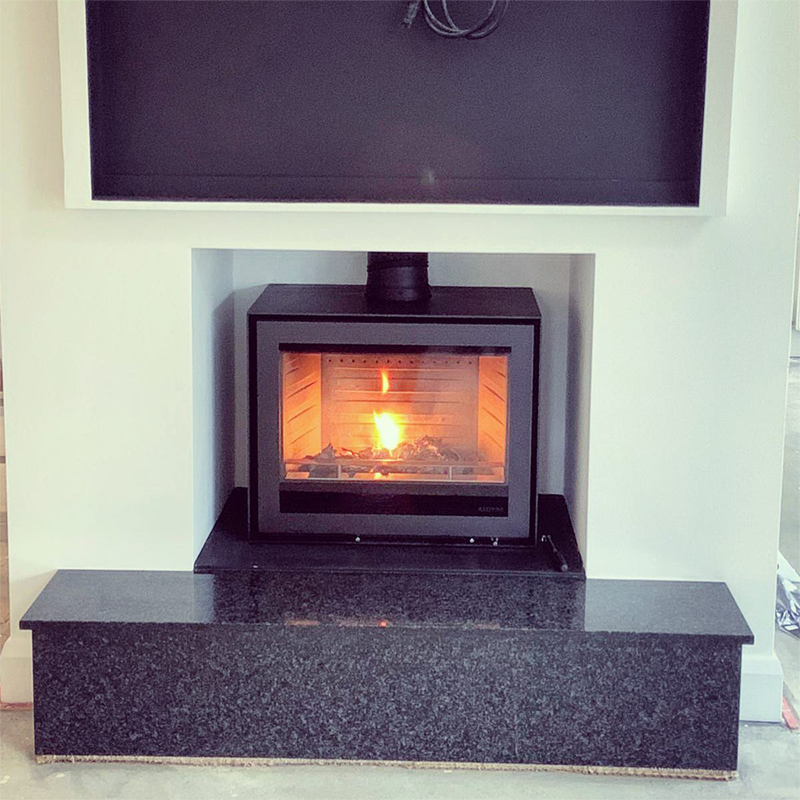 New wood burner New Forest