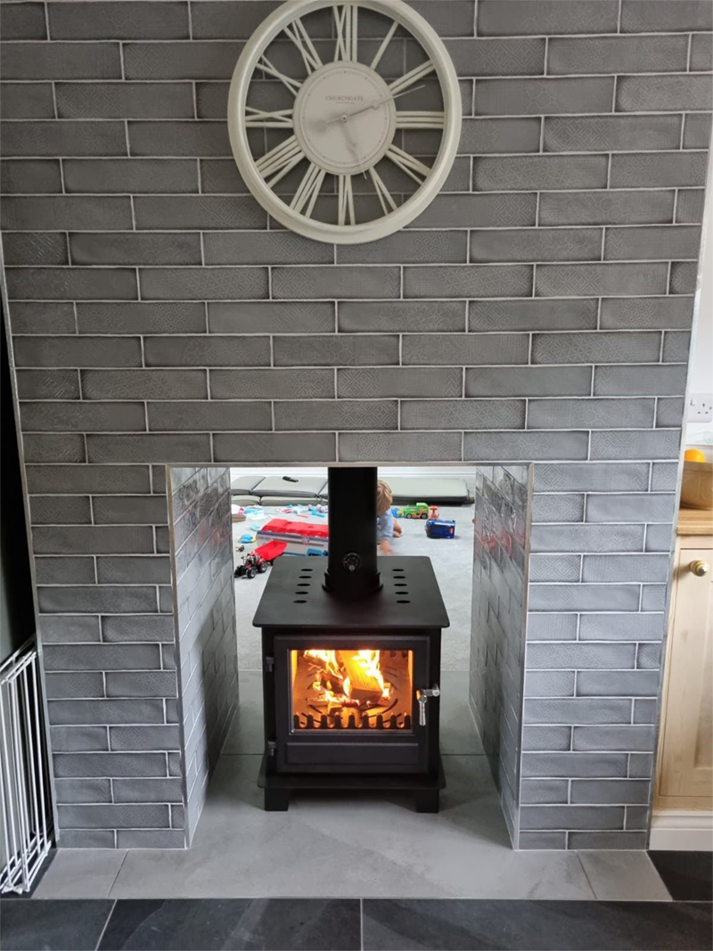 wood burner installer