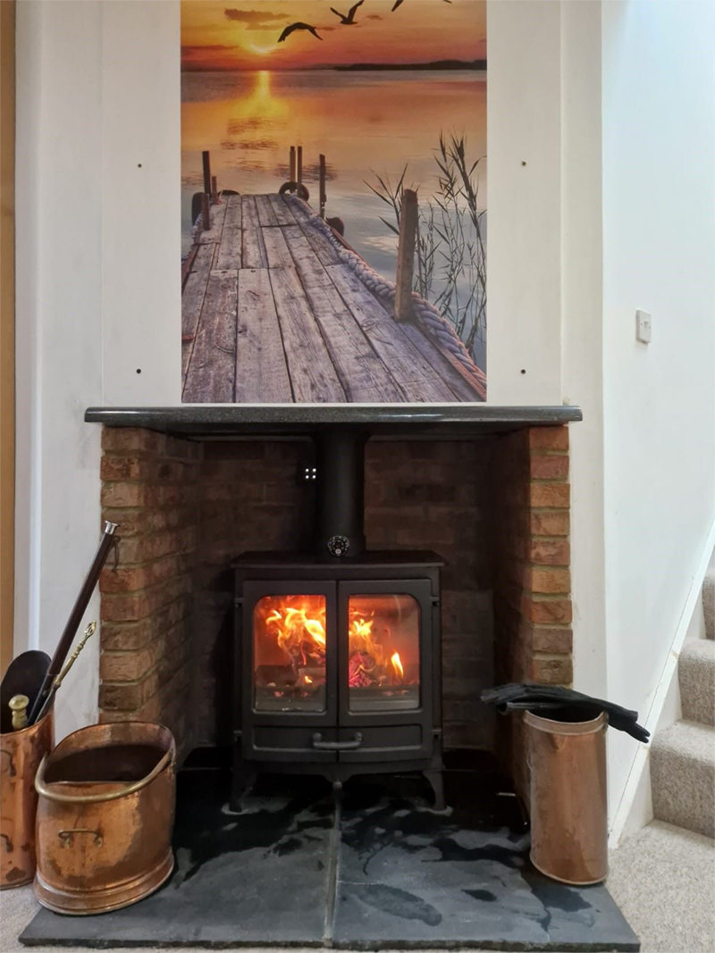 new woodburner lymington
