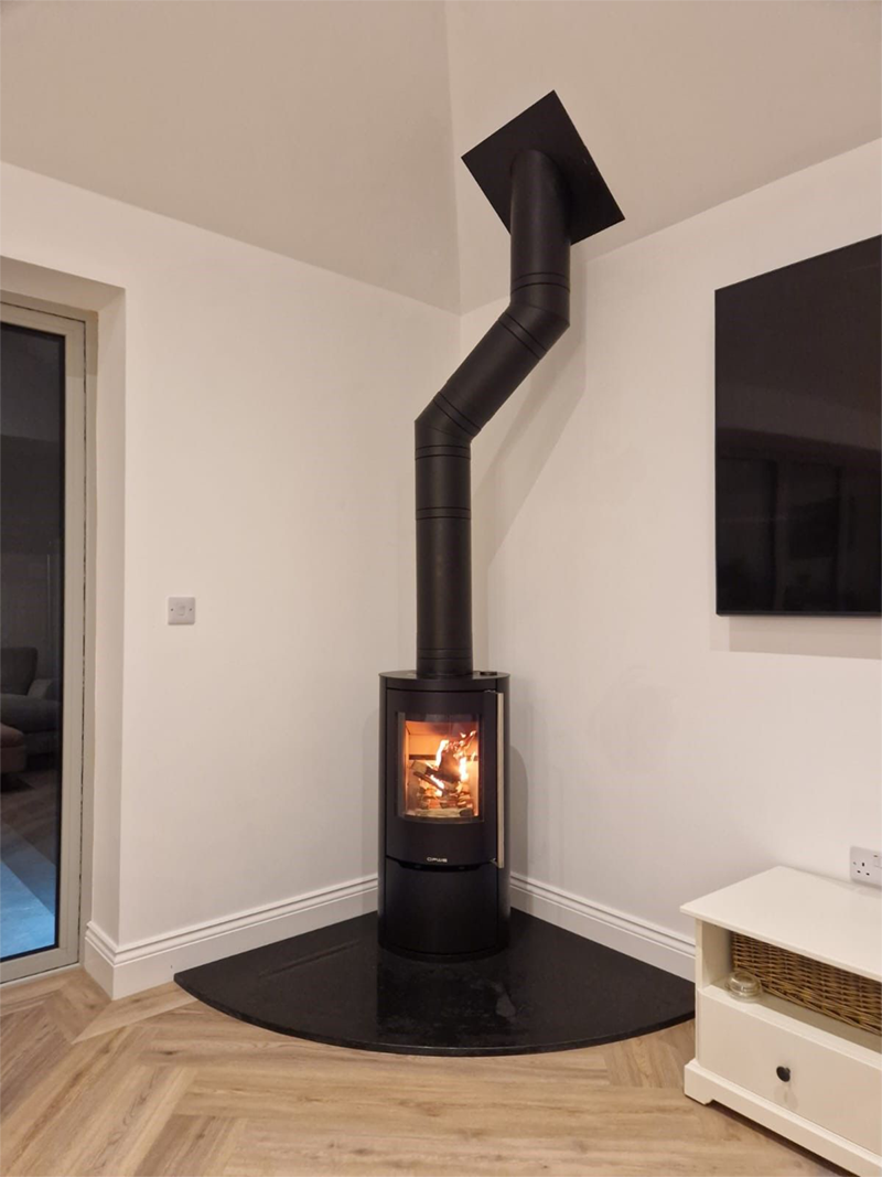 log burners fitted lyndhurst