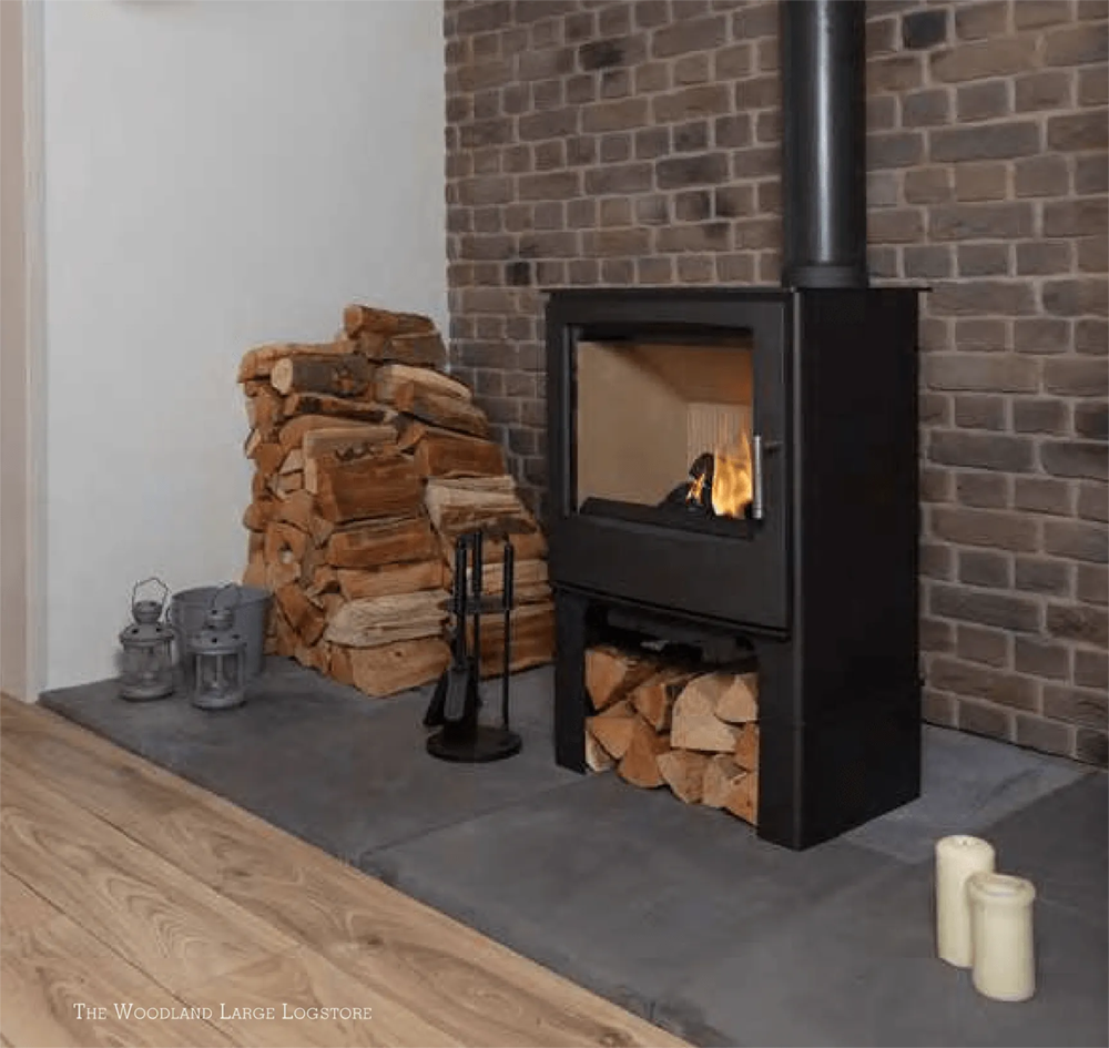 traditional wood burning stove installed by New Forest Fires