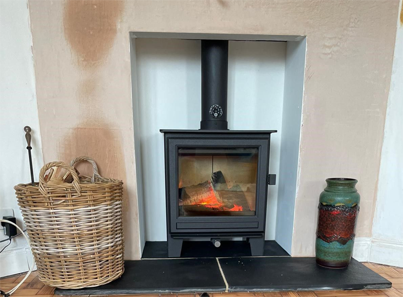 woodburner installer