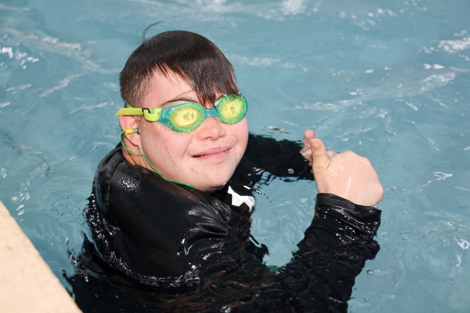Learning how to swim