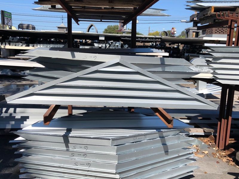 triangle louver vents