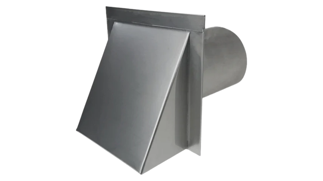 A triangle shaped metal object with a white background