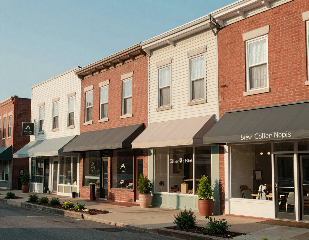 Silver Spring neighborhood community setting