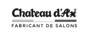 Logo for Chateau d'Ax, with text
