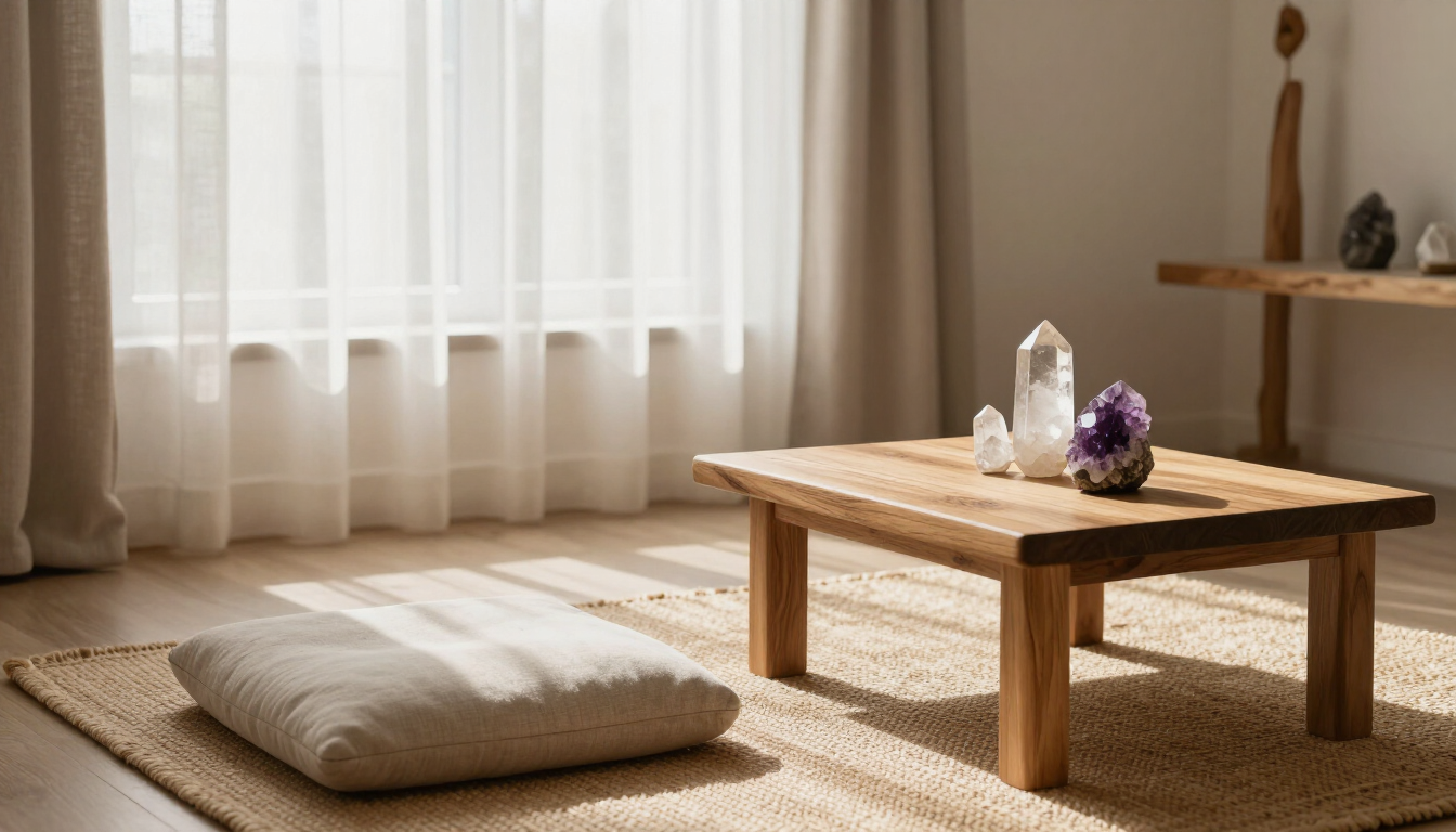 Espacio sereno para la sanación espiritual y energética