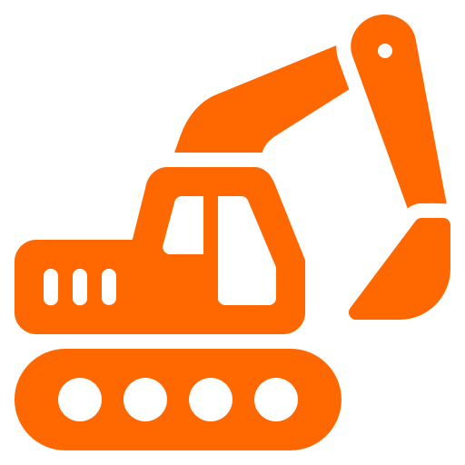 Excavator Icon Excavator Icon