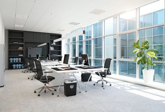 Clean Office Meeting Room