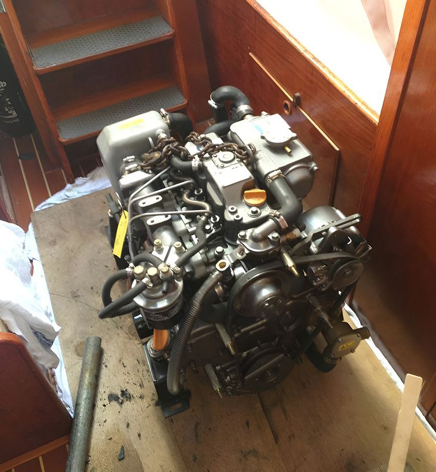 A Large Engine on the Floor — Mackay Marine Services in Mackay, QLD