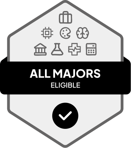 Badge: All Majors Eligible