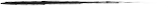 Close-up of a black-and-white abstract brushstroke on a white background