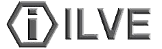 The word ilve is written in black letters on a white background.