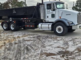 Land being cleared by our professional land clearing company