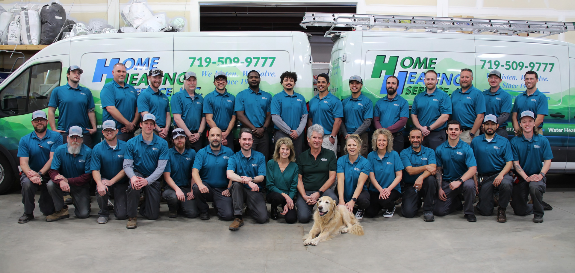 An A/C team that works together in Colorado Springs, CO