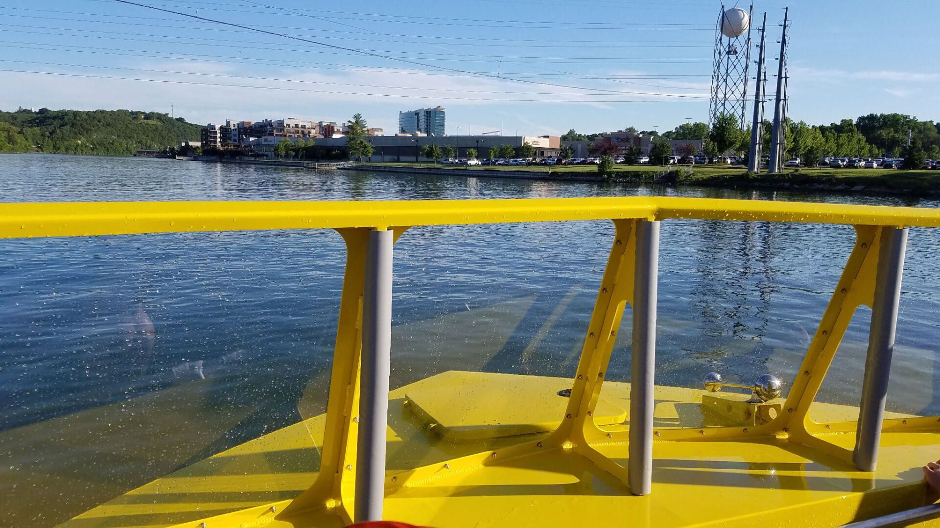 Rail on a Branson Jet Boat