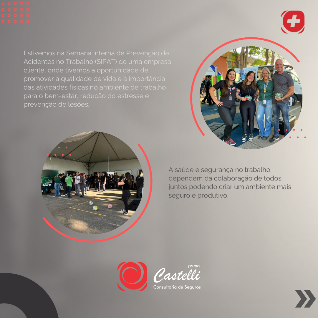 Um grupo de pessoas está em pé em uma sala.