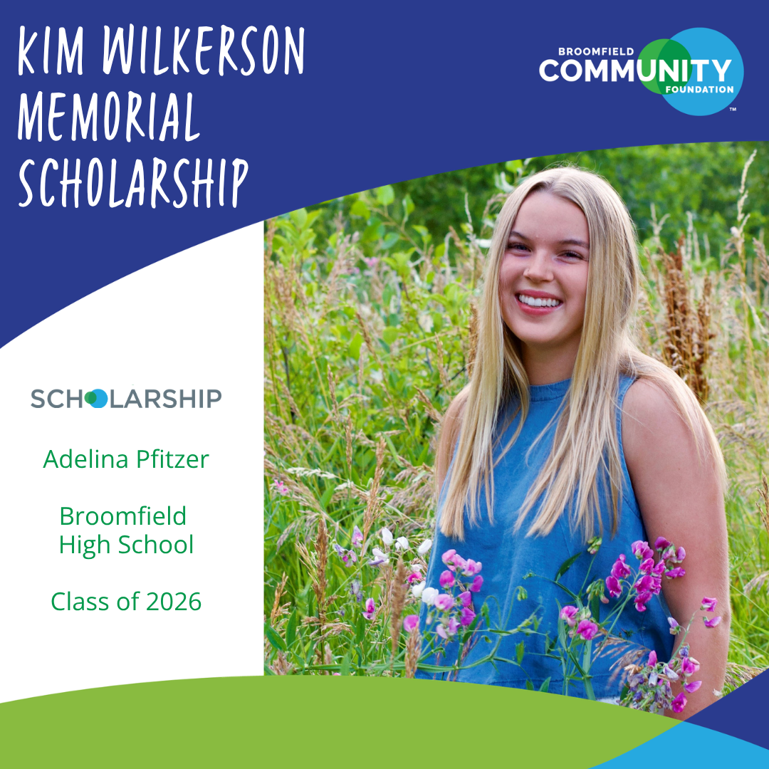 Adelina Pfitzer, Kim Wilkerson Memorial Scholarship recipient