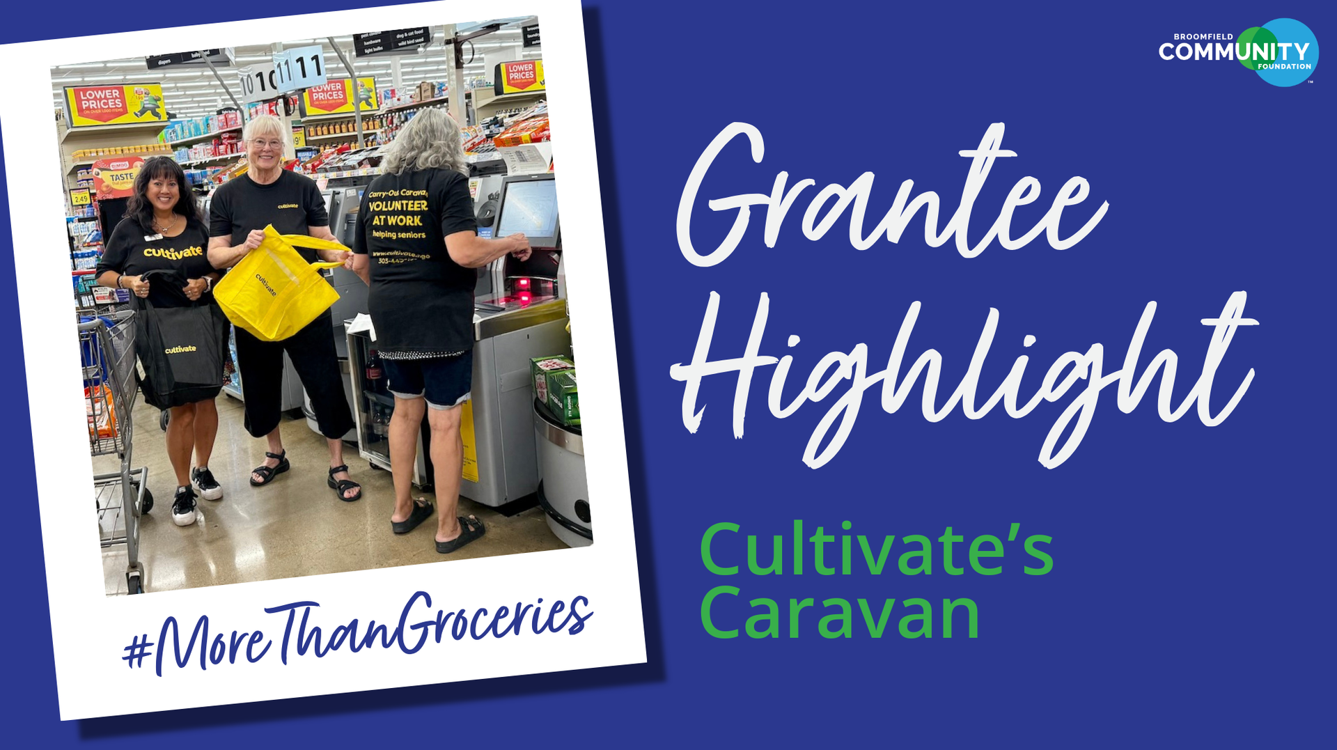 Cultivate's Carry-Out Grocery Caravan Supports Seniors