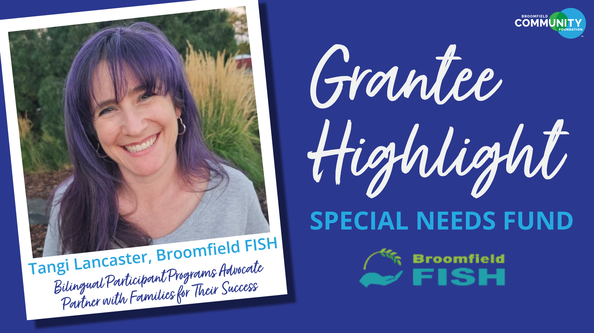 Broomfield FISH advocate Tangi Lancaster and the families she supports