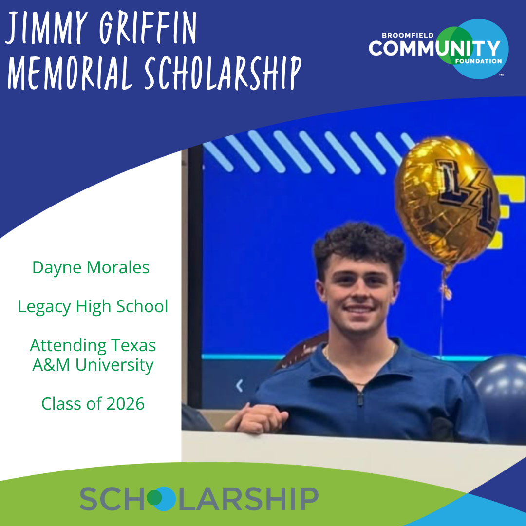 Dayne Morales, Jimmy Griffin Memorial Scholarship recipient