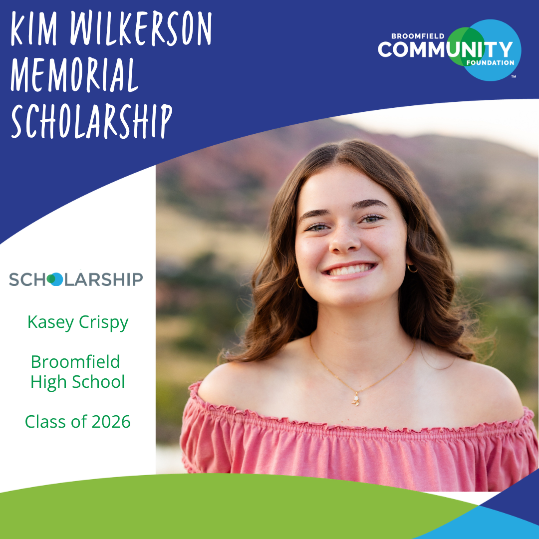 Kasey Crispin, Kim Wilkerson Memorial Scholarship recipient