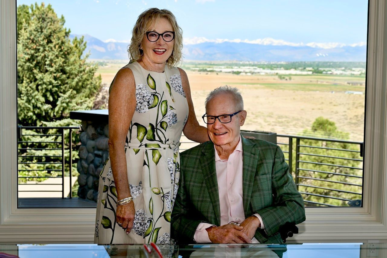 Penny and Jack TerHar Jr. at home, May 2026