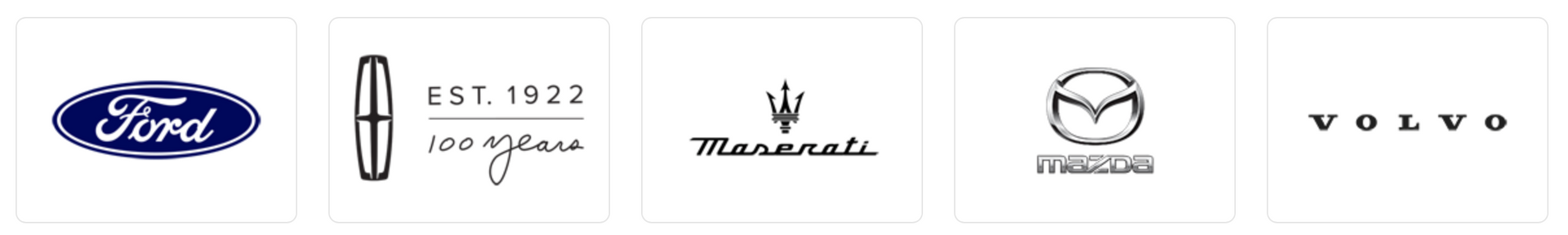 Vehicle brands available at Sill-TerHar Motors