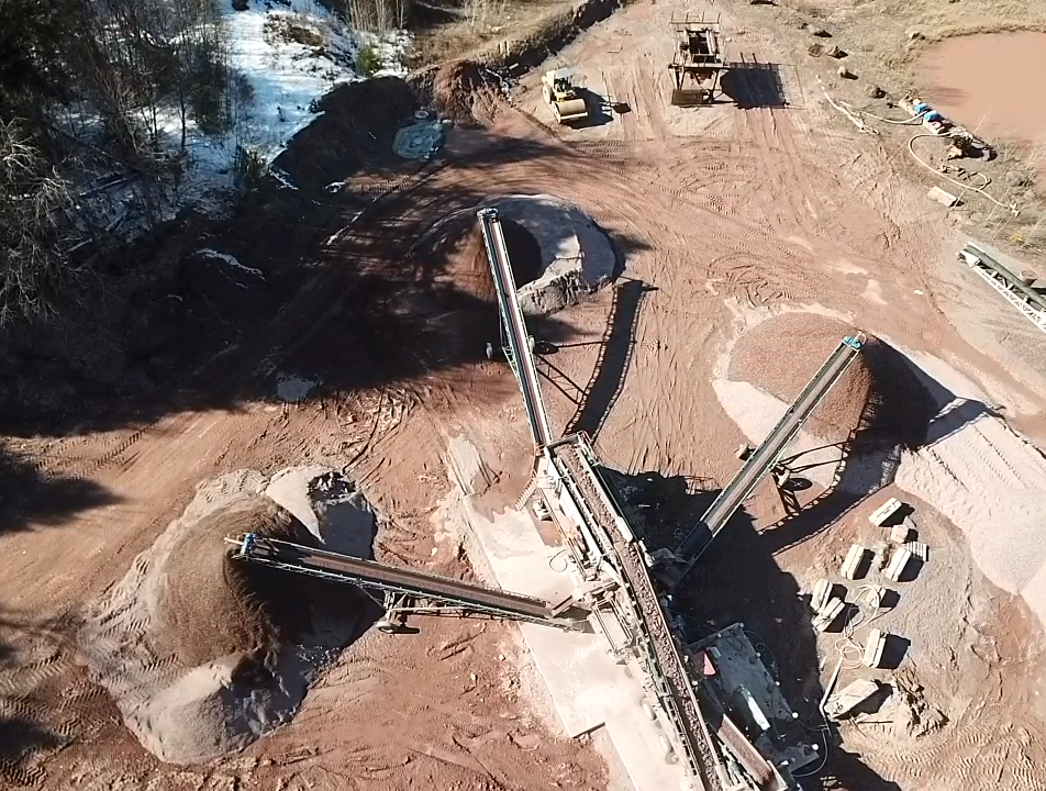 Machinery, Gravel and Sand — White Haven, PA — East Point Aggregate LLC