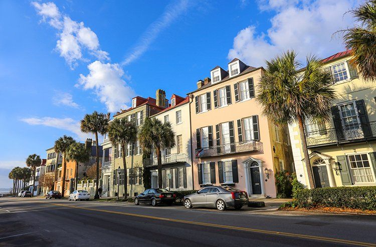 Street of Houses — Charleston, SC — A House in the South Realty